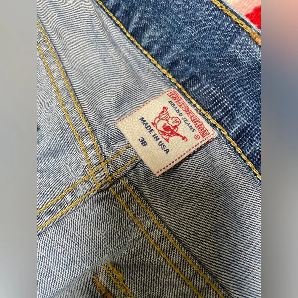 Mens TRUE RELIGION Denim Jeans Size 36